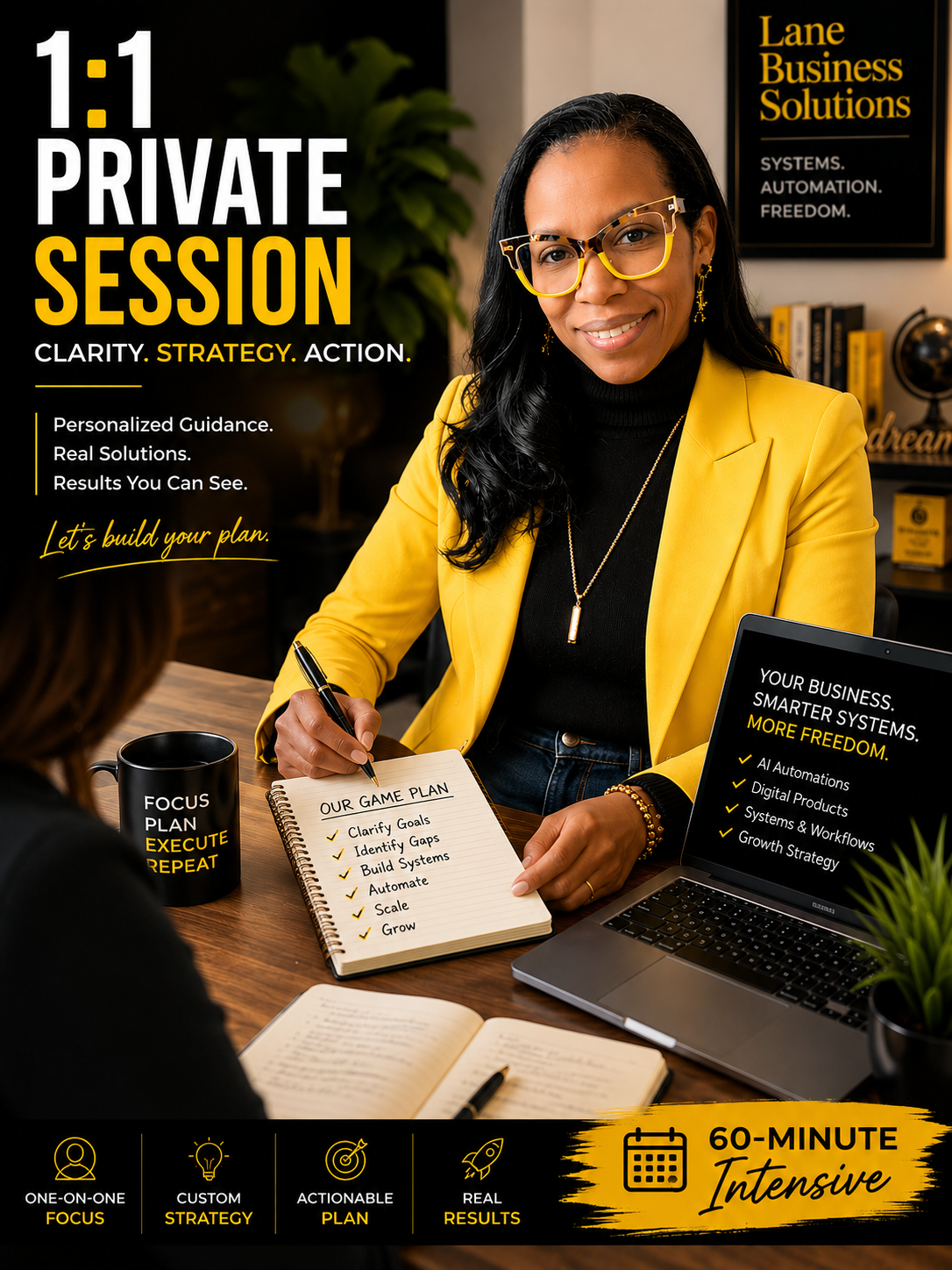 1 on 1 Private Sessions